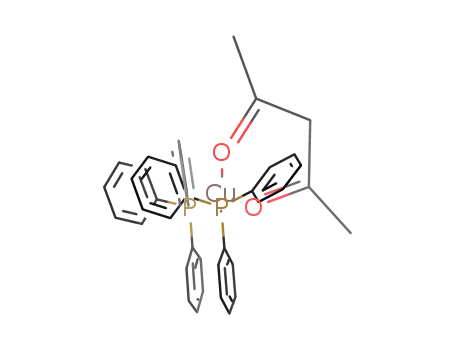 Cu(acetylacetonate)(triphenylphosphine)2