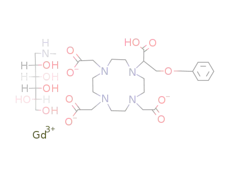 {gadolinium(C8H17N4(CH2COO)3CH(COO)CH2OCH2C6H5)(D(-)-N-methylglucamine)}