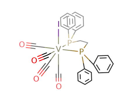 tetracarbonyl{1,2-bis(diphenylphosphino)ethane}iodovanadium