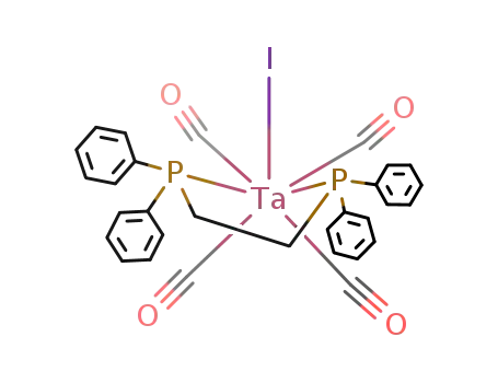 tetracarbonyl{1,2-bis(diphenylphosphino)ethane}iodotantalum