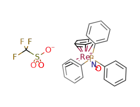 {(η5-C5H5)Re(NO)(PPh3)(vinylidene)}(CF3SO3)
