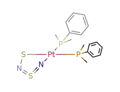 cis-Pt(disulphurdinitido)(PMe2Ph)2