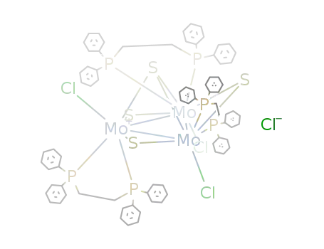 Mo3(μ3-S)(μ2-S)3(dppe)3Cl4