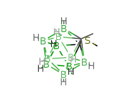 1-methyl-2-methylthiolato-1,2-dicarba-closo-dodecaborane