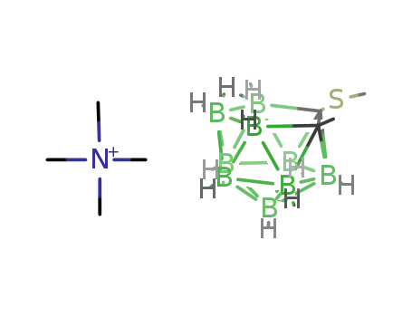 tetramethylammonium 7-methyl-8-methylthiolato-S-7,8-dicarba-nido-undecaborate