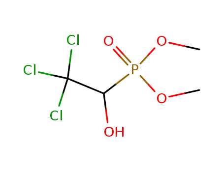 Molecular Structure of 52-68-6 (Chlorophos)