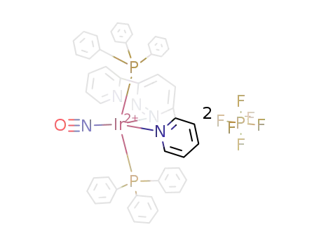 {bis(triphenylphosphine)nitrosyl(3,6-bis(2'-pyridyl)pyridazine)iridium} bis(hexafluorophosphat)