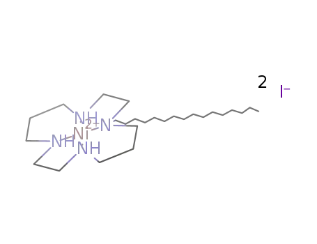(1-hexadecyl-1,4,8,11,-tetra-azacyclotetradecane)nickel(II) iodide