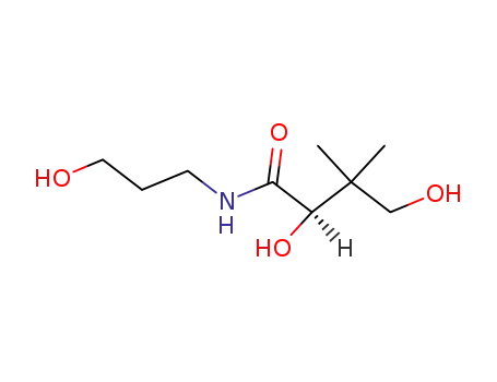 Molecular Structure of 81-13-0 (Dexpanthenol)