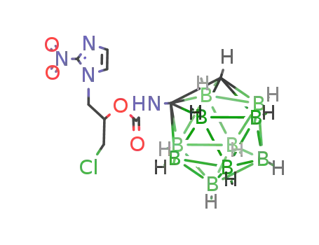 1-(chloromethyl)-2-(2-nitroimidazol-1-yl)ethyl N-(1,2-dicarba-closo-dodecaboran(12)-1-yl)carbamate