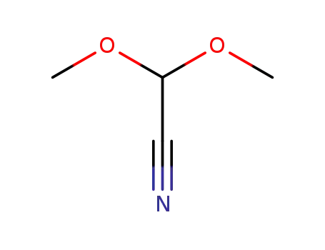 Molecular Structure of 5861-24-5 (Acetonitrile, dimethoxy-)