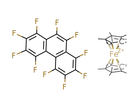 decamethylferrocene * perfluorophenanthrene