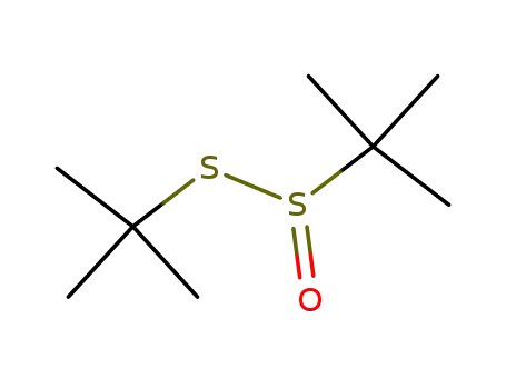 Molecular Structure of 31562-40-0 ((S)-(-)-TERT-BUTYL TERT-BUTANETHIOSULFINATE)