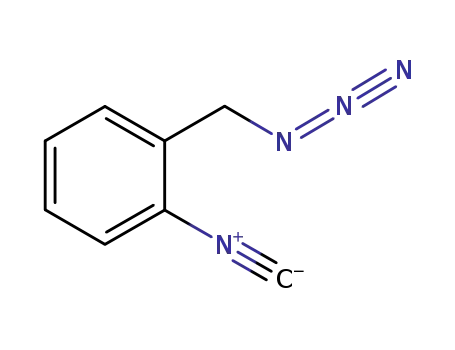 Molecular Structure of 496963-67-8 (Benzene, 1-(azidomethyl)-2-isocyano-)