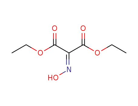 Molecular Structure of 6829-41-0 (Diethyl Isonitrosomalonate)