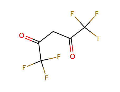 Molecular Structure of 1522-22-1 (HEXAFLUOROACETYLACETONE)