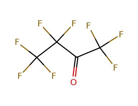 Molecular Structure of 337-20-2 (PERFLUORO-2-BUTANONE)