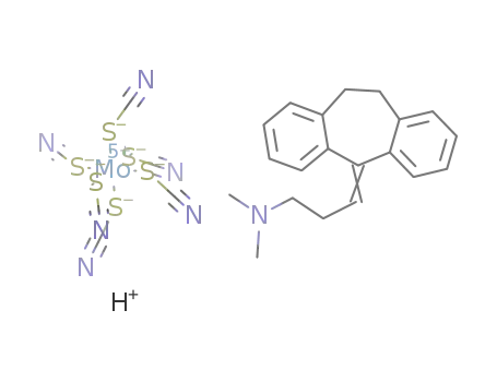 [amitriptyline(+1H)][Mo(thiocyanato)6]