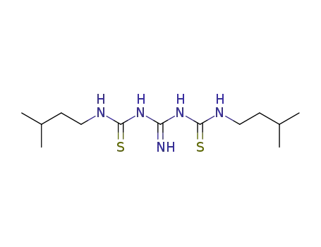 N,N'-bis-(isopentyl-thiocarbamoyl)-guanidine
