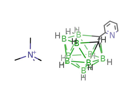 7-(2'-pyridyl)-7,8-nido-dicarbaundecaborate tetramethylammonium