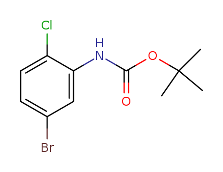 Carbamic acid, (5-bromo-2-chlorophenyl)-, 1,1-dimethylethyl ester(740806-51-3)