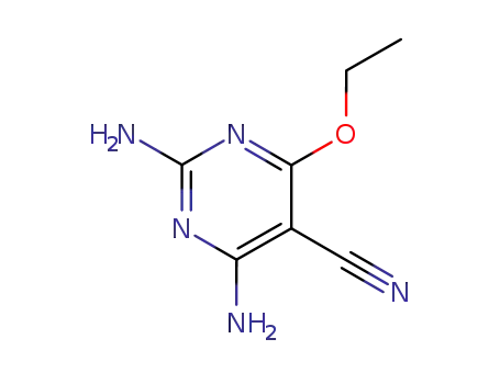 2,4-diamino-6-ethoxy-pyrimidine-5-carbonitrile