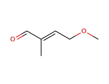 Molecular Structure of 4356-74-5 (2-Butenal, 4-methoxy-2-methyl-, (E)-)