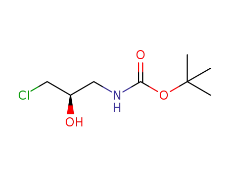 (R)-3-chloro-2-hydroxypropylcarbamic acid tert-butyl ester