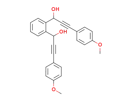 1,1'-(1,2-phenylene)bis(3-(4-methoxyphenyl)prop-2-yn-1-ol)
