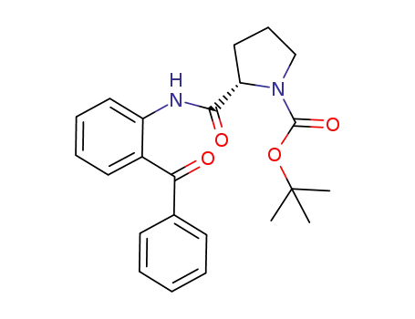 (S)-tert-butyl 2-{[(2-benzoylphenyl)amino]carbonyl}pyrrolidine-1-carboxylate