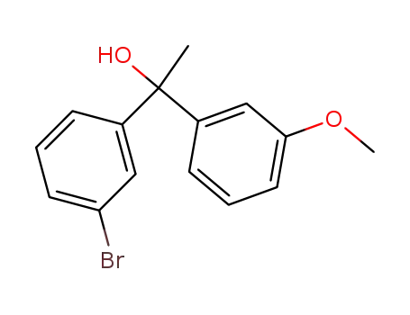 1-(3-bromo-phenyl)-1-(3-methoxy-phenyl)-ethanol
