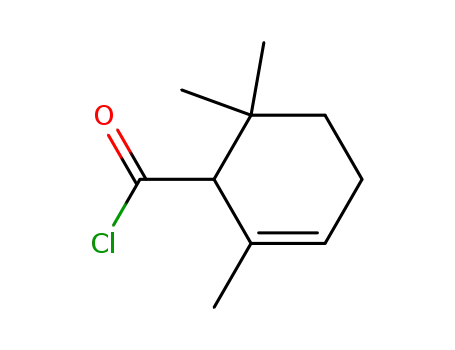 2- 시클로 헥센 -1- 카르 보닐 클로라이드, 2,6,6- 트리메틸-(9CI)