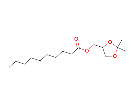 (2,2-dimethyl-1,3-dioxolane-4-yl)methyl caprate