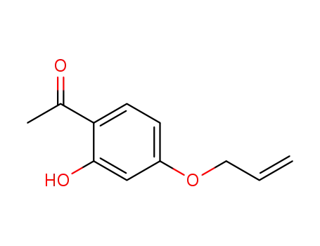 Molecular Structure of 40815-74-5 (Ethanone, 1-[2-hydroxy-4-(2-propenyloxy)phenyl]-)