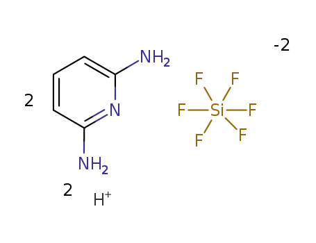 bis(2,6-diaminopyridinium) hexafluorosilicate