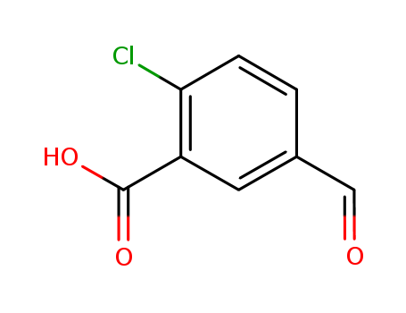 2-chloro-5-formylbenzoic acid
