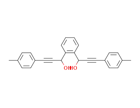 o-Bis-(1-hydroxy-3-p-tolylprop-2-inyl)-benzol