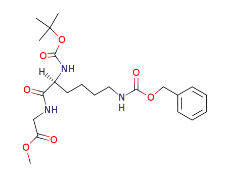 Nα tert-Butyloxycarbonyl-Nε-carbobenzyloxy-L-lysyl-glycine methyl ester