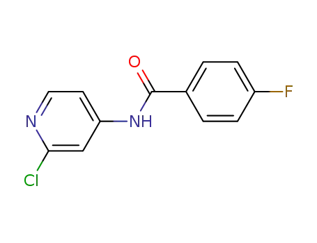 N-(2-chloropyridin-4-yl)-4-fluorobenzamide