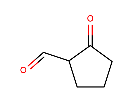 Molecular Structure of 1192-54-7 (Cyclopentanecarboxaldehyde, 2-oxo-)