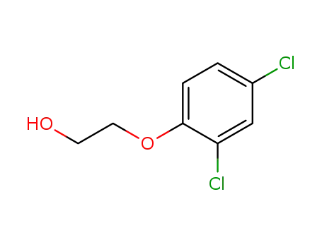 Molecular Structure of 120-67-2 (2-(2,4-DICHLOROPHENOXY)ETHANOL)