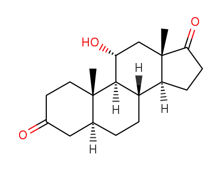 11α-hydroxy-5α-androstane-3,17-dione