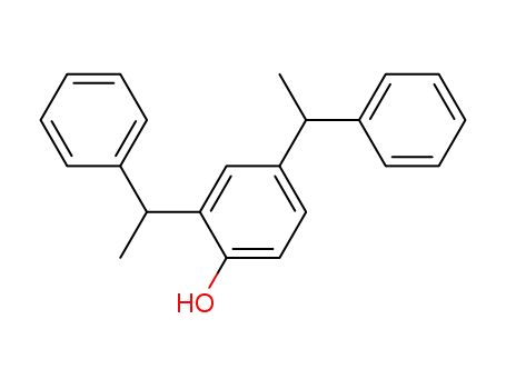 Molecular Structure of 2769-94-0 (2,4-bis(1-phenylethyl)phenol)
