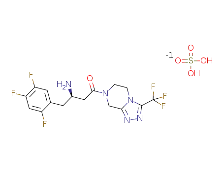 sitagliptin hydrogensulfate
