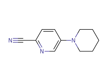 2-cyano-5-(1-piperidinyl)pyridine