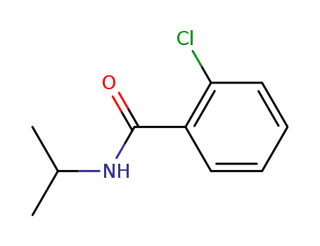 Molecular Structure of 6291-28-7 (2-chloro-N-isopropylbenzamide)