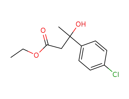 Benzenepropanoic acid,4-chloro-b-hydroxy-b-methyl-, ethyl ester