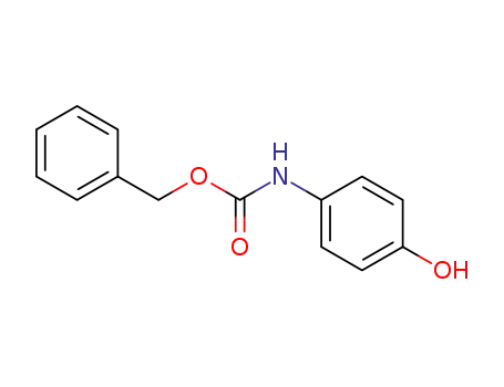 Carbamicacid, N-(4-hydroxyphenyl)-, phenylmethyl ester cas  7107-59-7