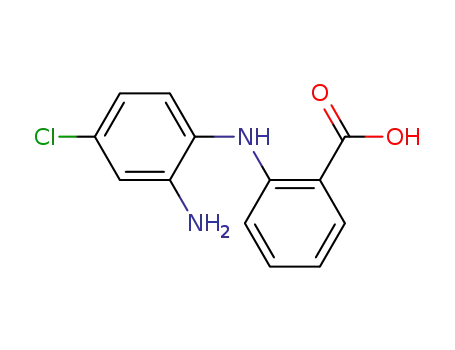 Benzoicacid, 2-[(2-amino-4-chlorophenyl)amino]-  CAS NO.67990-66-3