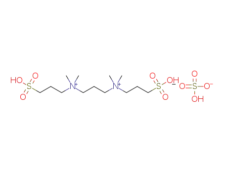 N,N,N',N'-tetramethyl-N,N'-bis(3-sulfopropyl)-1,3-propandiyldiammonium bis(hydrogensulfate)